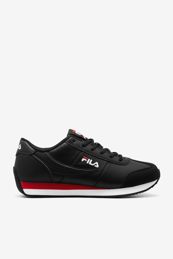 Fila Sneakers Mens Black - Province - Philippines 6371954-NK
